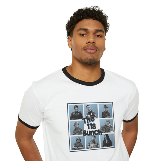 The 118 Bunch Unisex Cotton Ringer T-Shirt - Fandom-Made