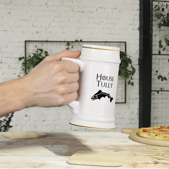 House Tully Beer Stein - Fandom-Made
