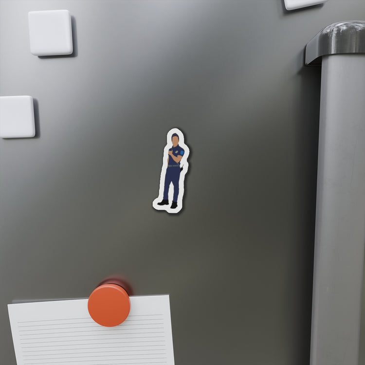 Chimney Han Die-Cut Magnet