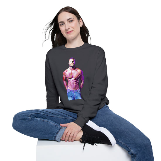 Ricky Whittle Drop Shoulder Sweatshirt - Fandom-Made