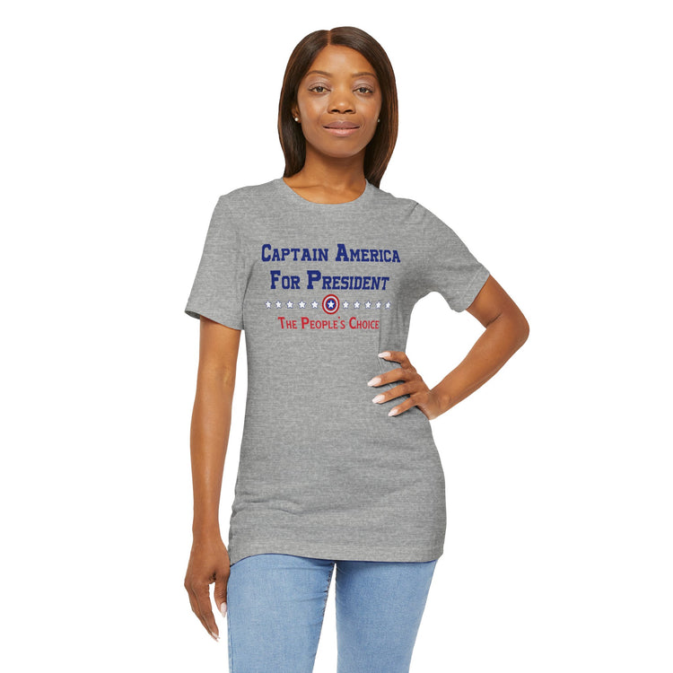 Captain America For President T-Shirt