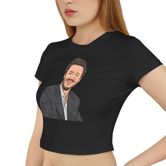 Joseph Quinn Baby Tee - Fandom-Made