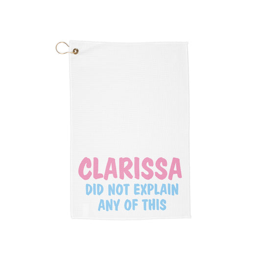 Clarissa Didn't Explain It All Golf Towel - Fandom-Made