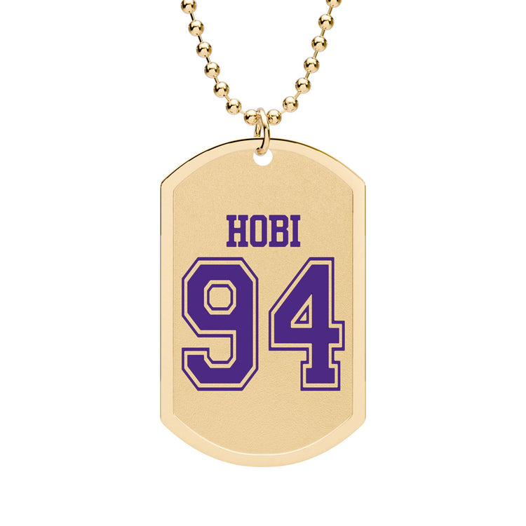 Hobi 94 Dog Tag with Chain