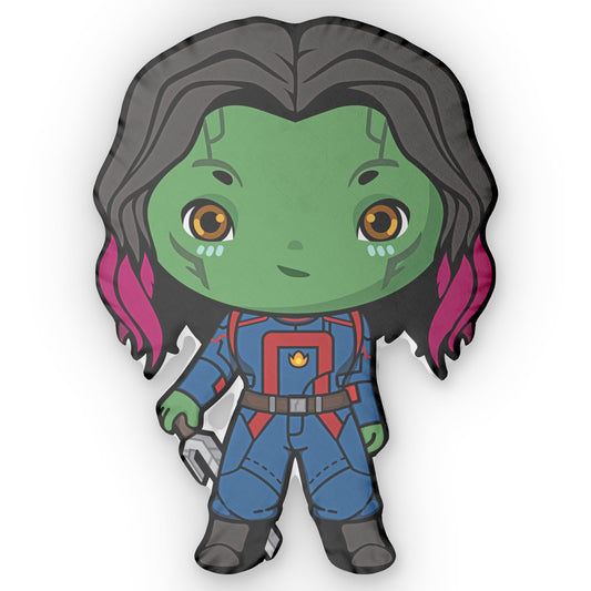 Gamora-Shaped Pillow - Fandom-Made