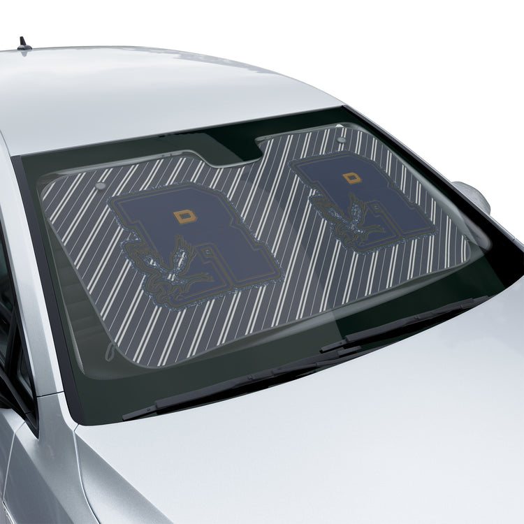 Ravenclaw R Embroidery Design Car Sun Shades - Fandom-Made