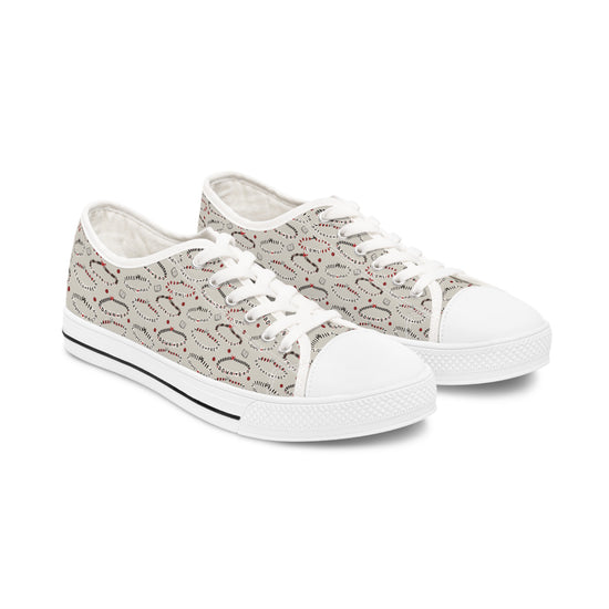 Tortured Friendship Bracelets All-Over Print Women's Low Top Sneakers - Fandom-Made