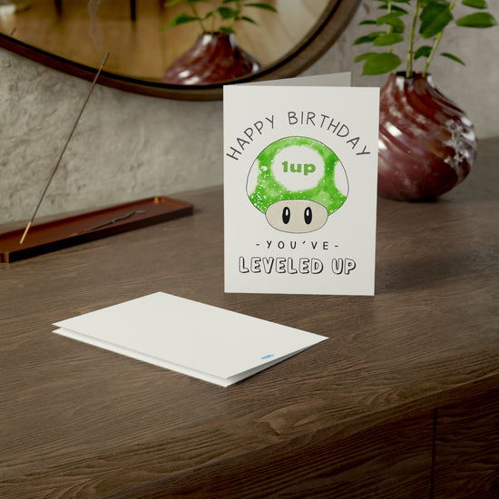 Leveled Up Birthday Card - Fandom-Made