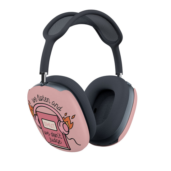 We Listen We Don't Judge AirPod Max Cases - Fandom-Made