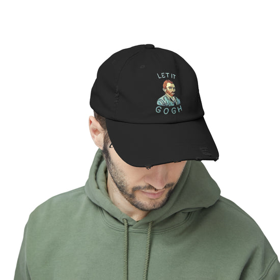 Let it Gogh Distressed Cap - Fandom-Made