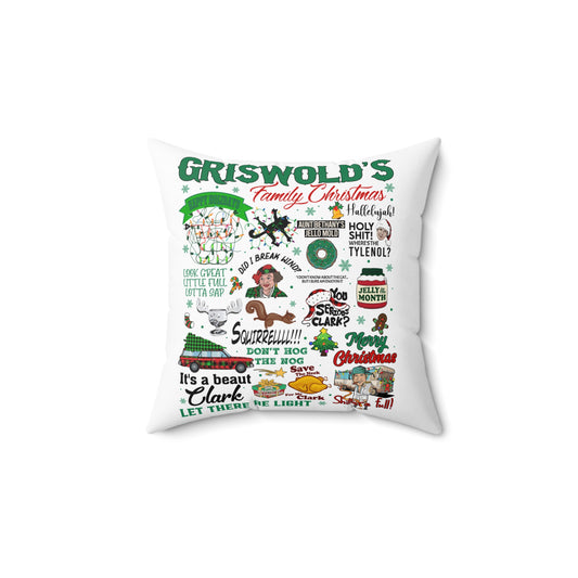 Griswold's Family Christmas Pillow