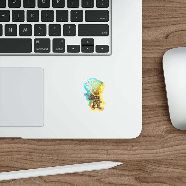 Ghost Rider Holographic Sticker