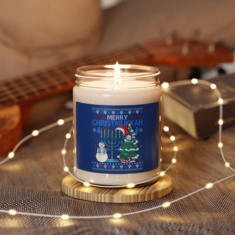 Merry Chrismukkah Scented Soy Candle