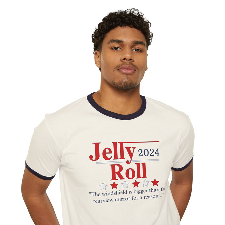 Jelly Roll 2024 Ringer T-Shirt - Fandom-Made