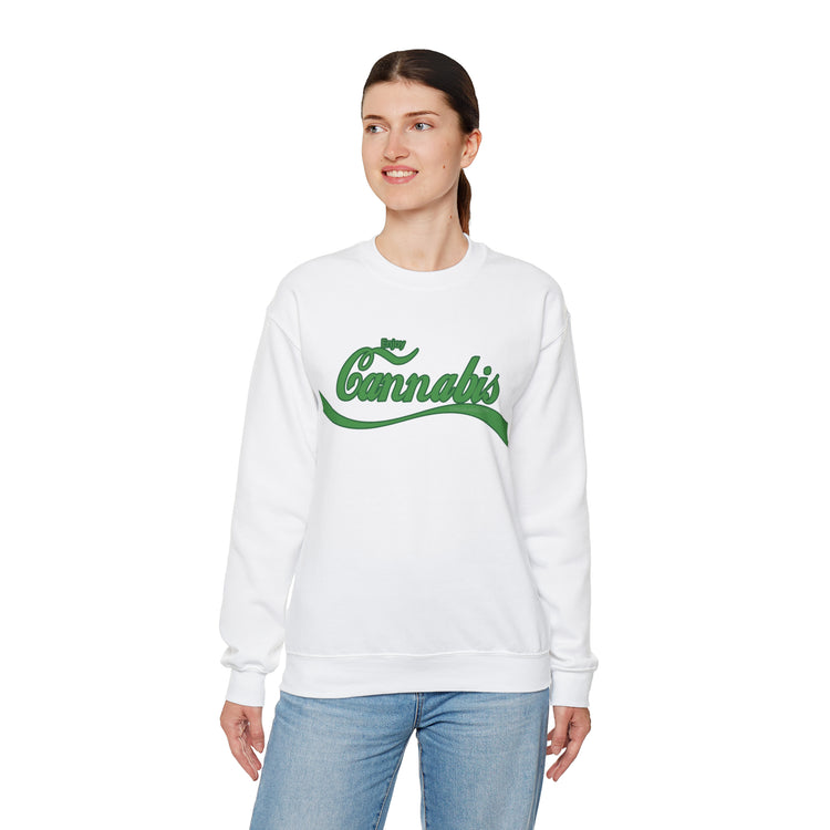 Enjoy Cannabis Crewneck Sweatshirt - Fandom-Made