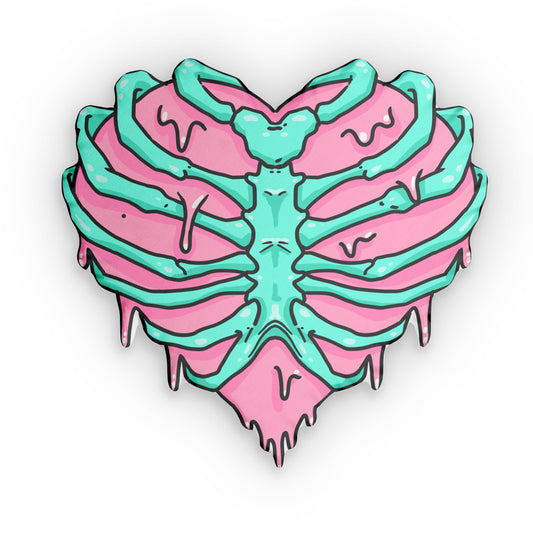 Heart O'Ribs-Shaped Pillow - Fandom-Made