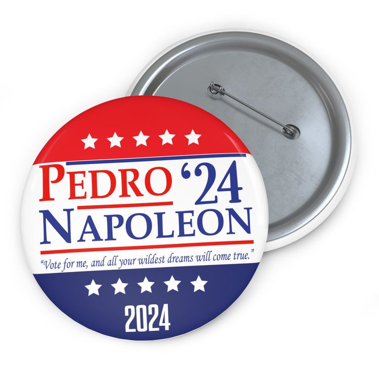 Pedro and Napoleon 2024 Pins - Fandom-Made