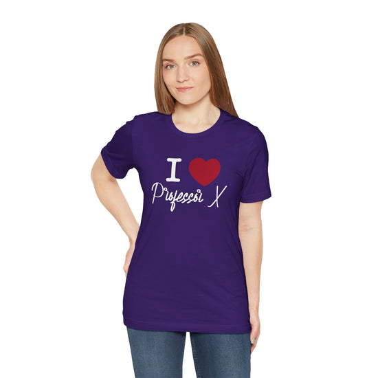 I Love Professor X Unisex T-Shirt - Fandom-Made