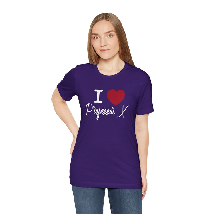 I Love Professor X Unisex T-Shirt - Fandom-Made