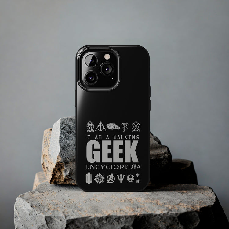 Geekdom Encyclopedia Phone Cases