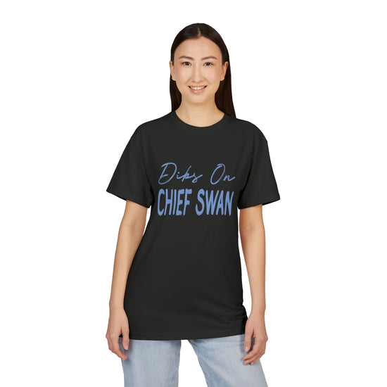 Dibs On Chief Swan Sueded T-Shirt - Fandom-Made