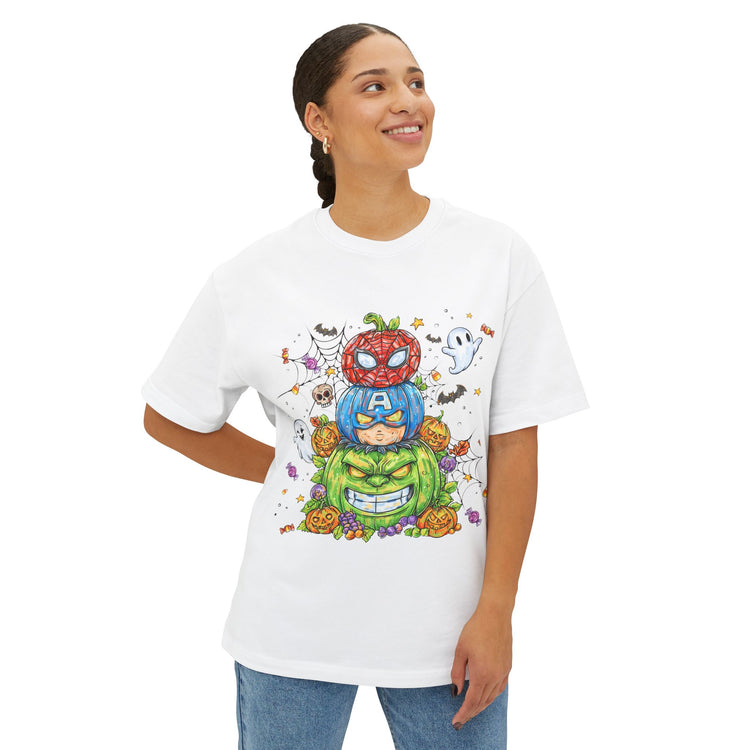Super Halloween Unisex Oversized Boxy Tee