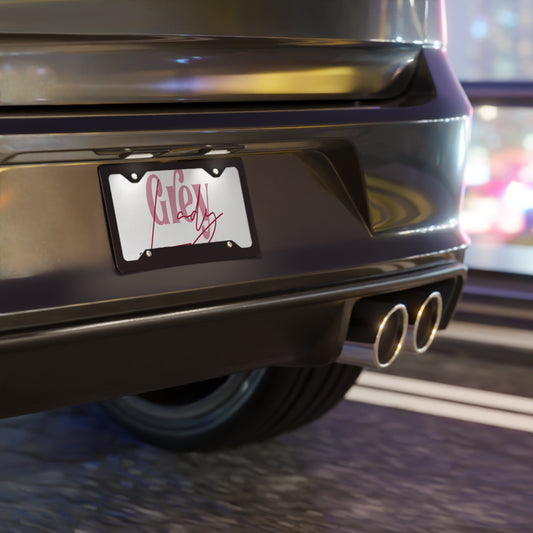 Lady Grey Vanity Plate - Fandom-Made