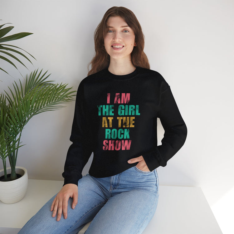 Girl At The Rock Show Sweatshirt