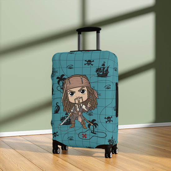Captain Jack Luggage Cover - Fandom-Made
