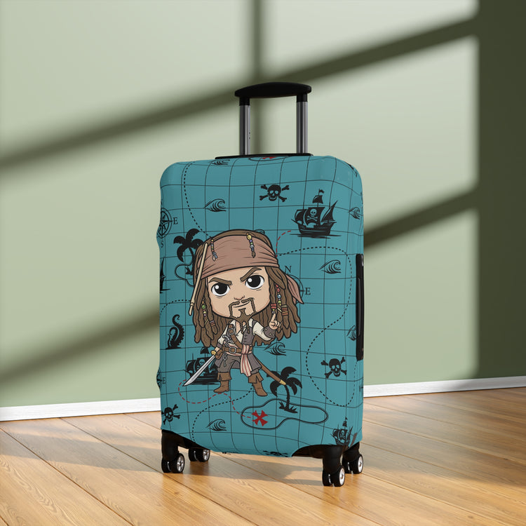 Captain Jack Luggage Cover - Fandom-Made