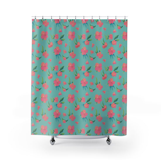 Aloha Boy Shower Curtain - Fandom-Made