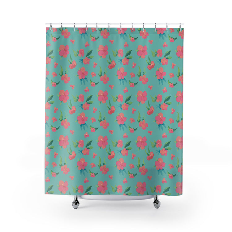 Aloha Boy Shower Curtain - Fandom-Made