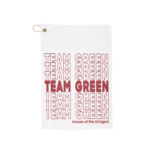 Team Green Golf Towel
