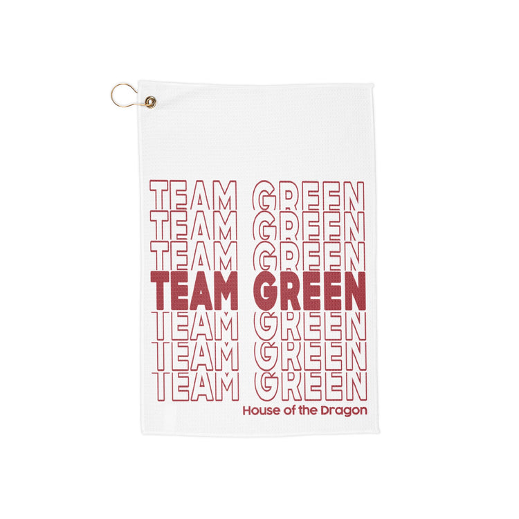 Team Green Golf Towel