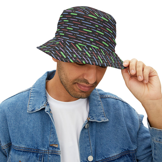 Lightsabers All-Over Print Bucket Hat - Fandom-Made