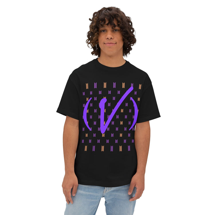 V Unisex Oversized Boxy Tee