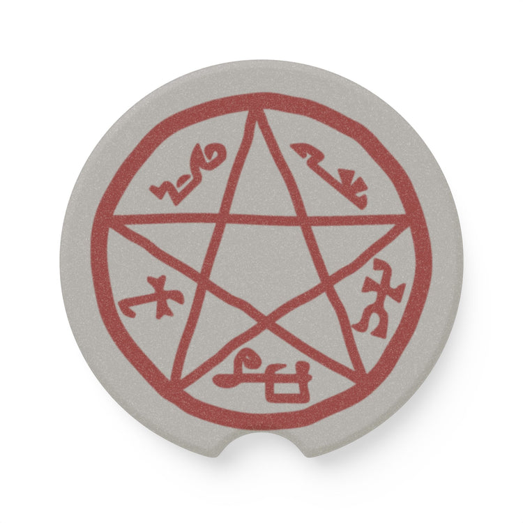 Devil's Trap Car Coaster - Fandom-Made