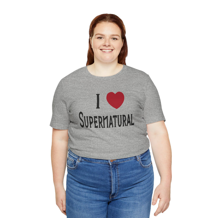 I Love Supernatural T-Shirt - Fandom-Made