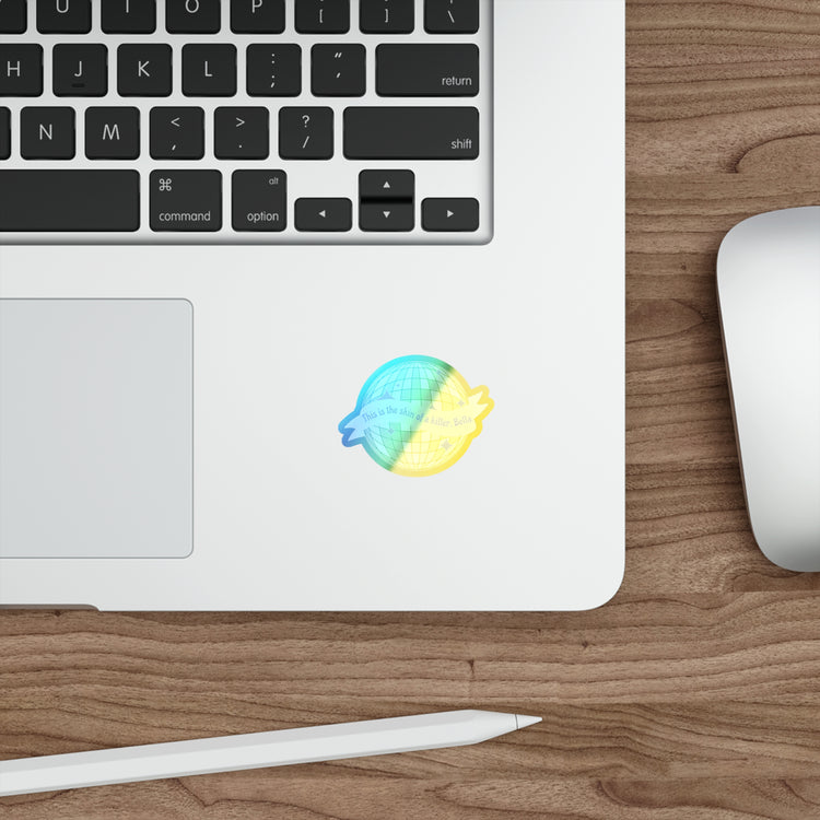 Skin Of A Killer Holographic Sticker