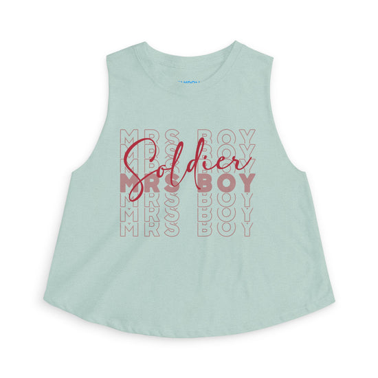 Mrs. Soldier Boy Women's Crop Top - Fandom-Made