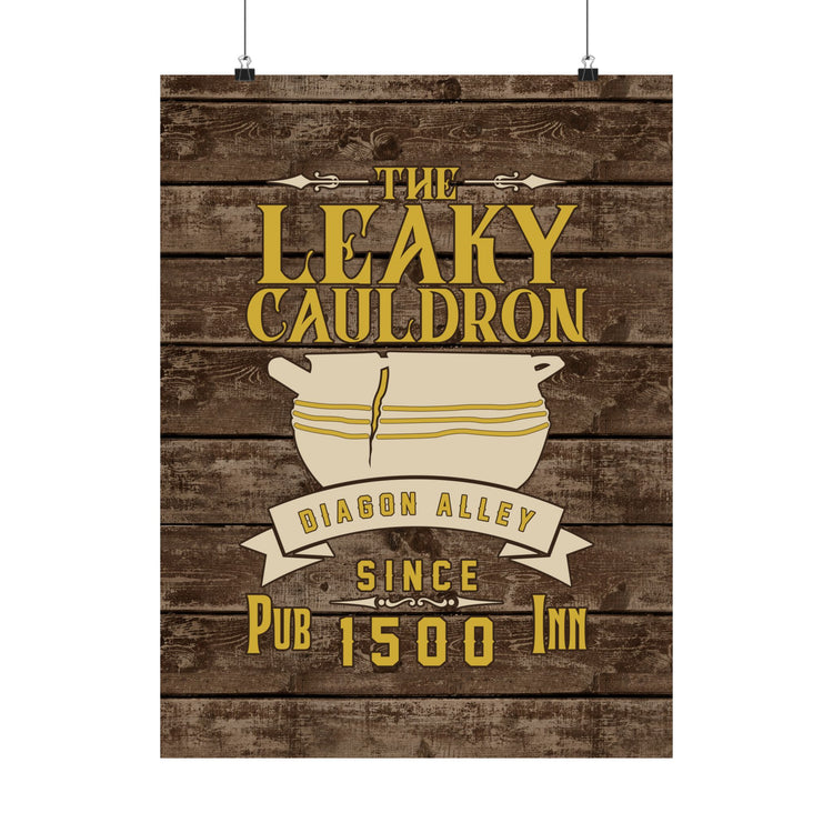 The Leaky Cauldron Poster