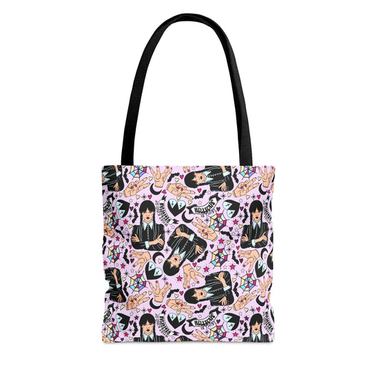 Wednesday All Over Print Tote - Fandom-Made