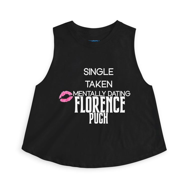 Mentally Dating Florence Pugh Women's Crop Top - Fandom-Made