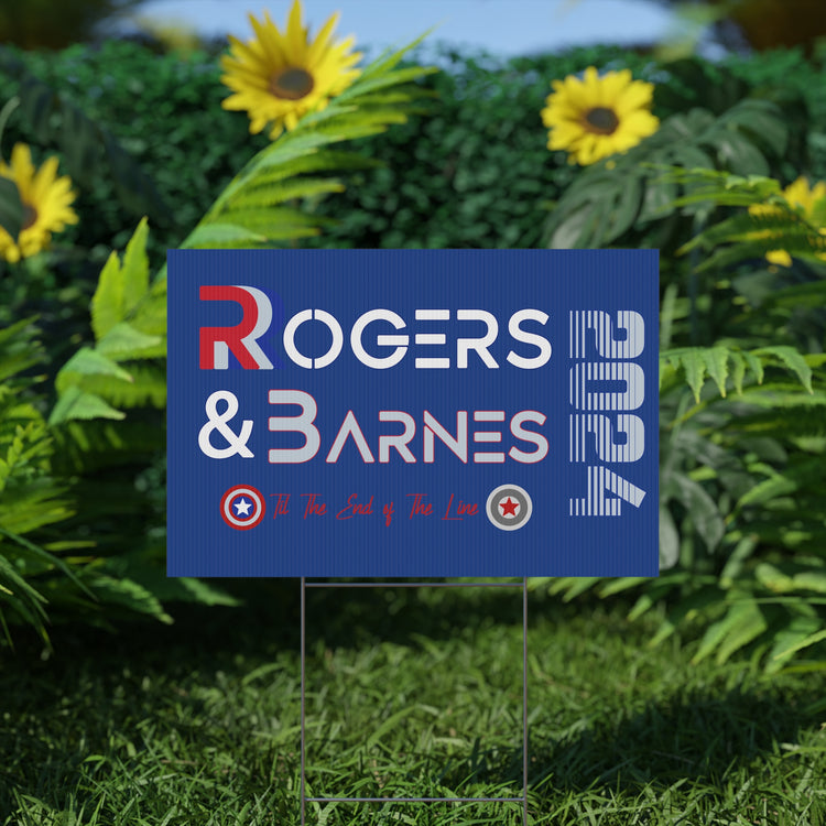 Rogers & Barnes 2024 Yard Sign