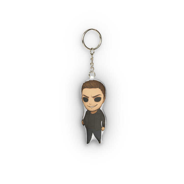 Demon Dean Mini Plush Keychain