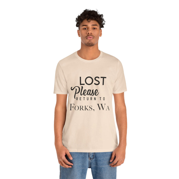 Lost Return To Forks Wa Unisex T-Shirt - Fandom-Made