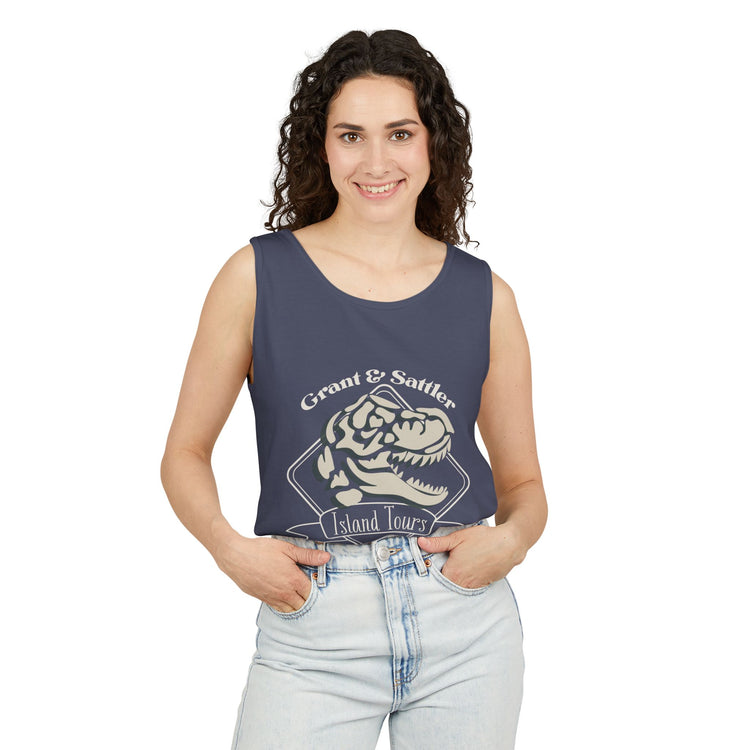 Grant & Sattler Island Tours Tank Top - Fandom-Made