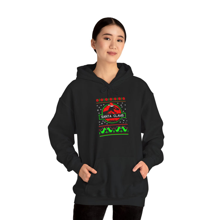 Santa Claws Unisex Hoodie