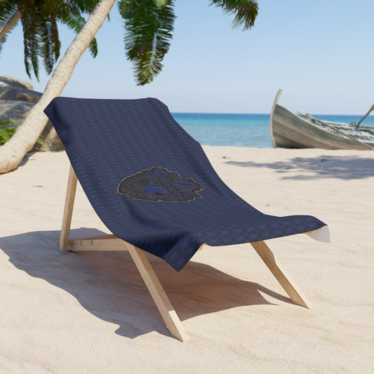 Ravenclaw Crest Beach Towel