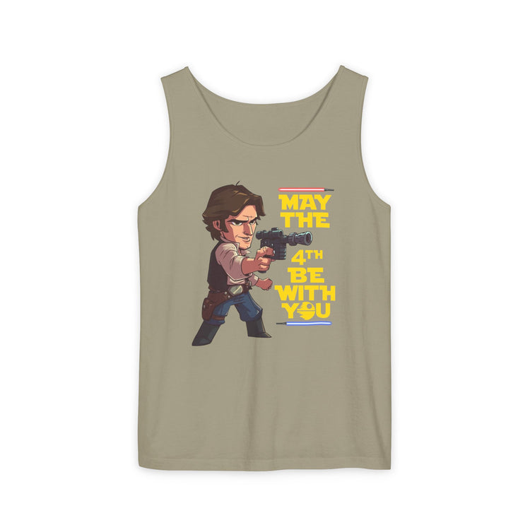 May The 4th Be With You Han Solo Tank Top